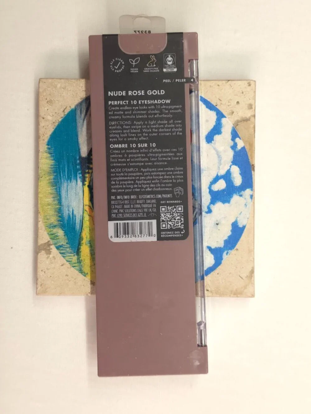 e.l.f. Perfect 10 Eyeshadow Palette - Nude Rose Gold